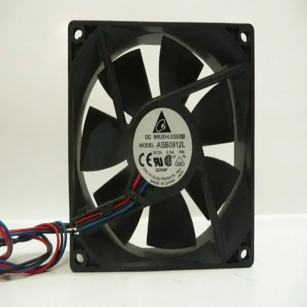 Cooling Fan, ASB0912L, DC12V 0.15A, Delta Electronic, China 